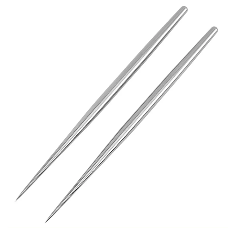 1 Pc 6.1 Inch Stainless Steel Pottery Modeling Stick Acupressure Texture Pottery Clay Tool DIY Carving Crafts