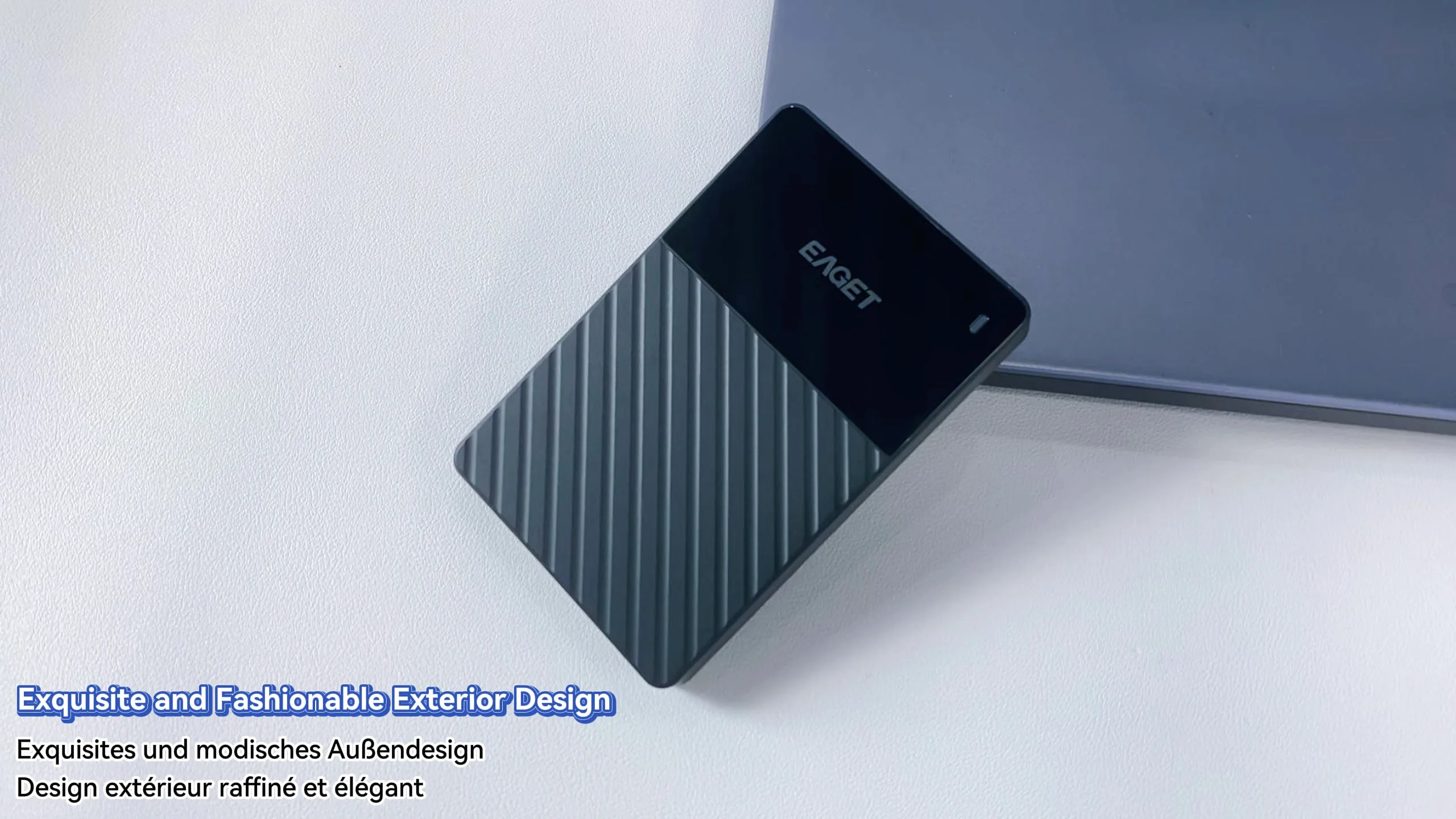 Eaget 2.5インチ 1TB ポータブルHDD USB3.0 5Gbps