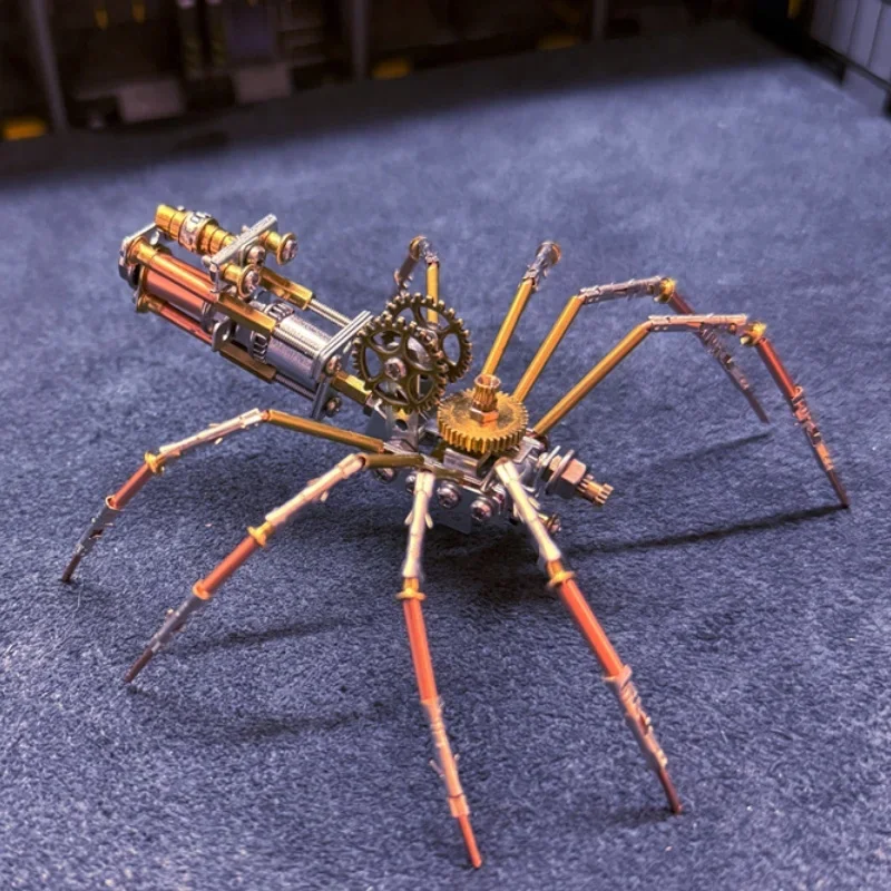 

3D Metal Puzzle For Adults Kids Spider Insect Metal Steampunk Model DIY Mecha Model Kits Building Blocks Model Kit Puzzle Toys