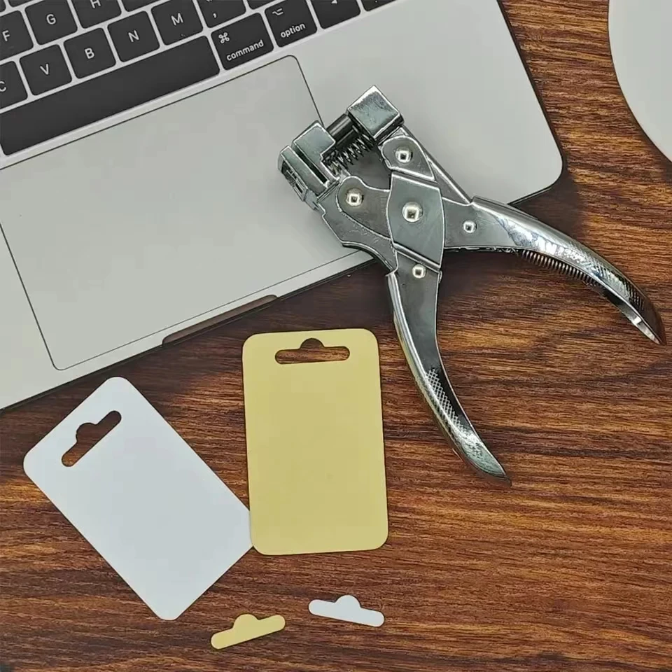 Дырокол в форме Т-слота, сверхмощные дыроколы для поделок из бумаги, ручной дырокол для сережек, дырокол для бейджей, жесткий Pl