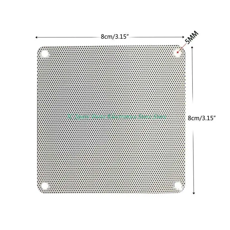 SZ 8 9 12 14cm PVC Dust Filter Mesh Net for Case Fan Cooler Dustproof Co