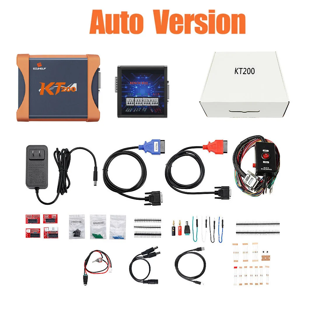 ECUHELP KT200 ECU Programmer Master Version Support ECU Maintenance Chip Tuning DTC Code Removal OBD/BOOT/BDM/JTAG