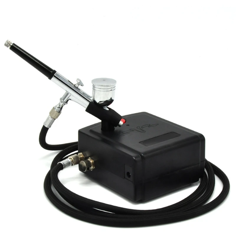 

Small desktop, spraying, painting, beauty, tattoo, cake spraying, air pump spray gun, tool set