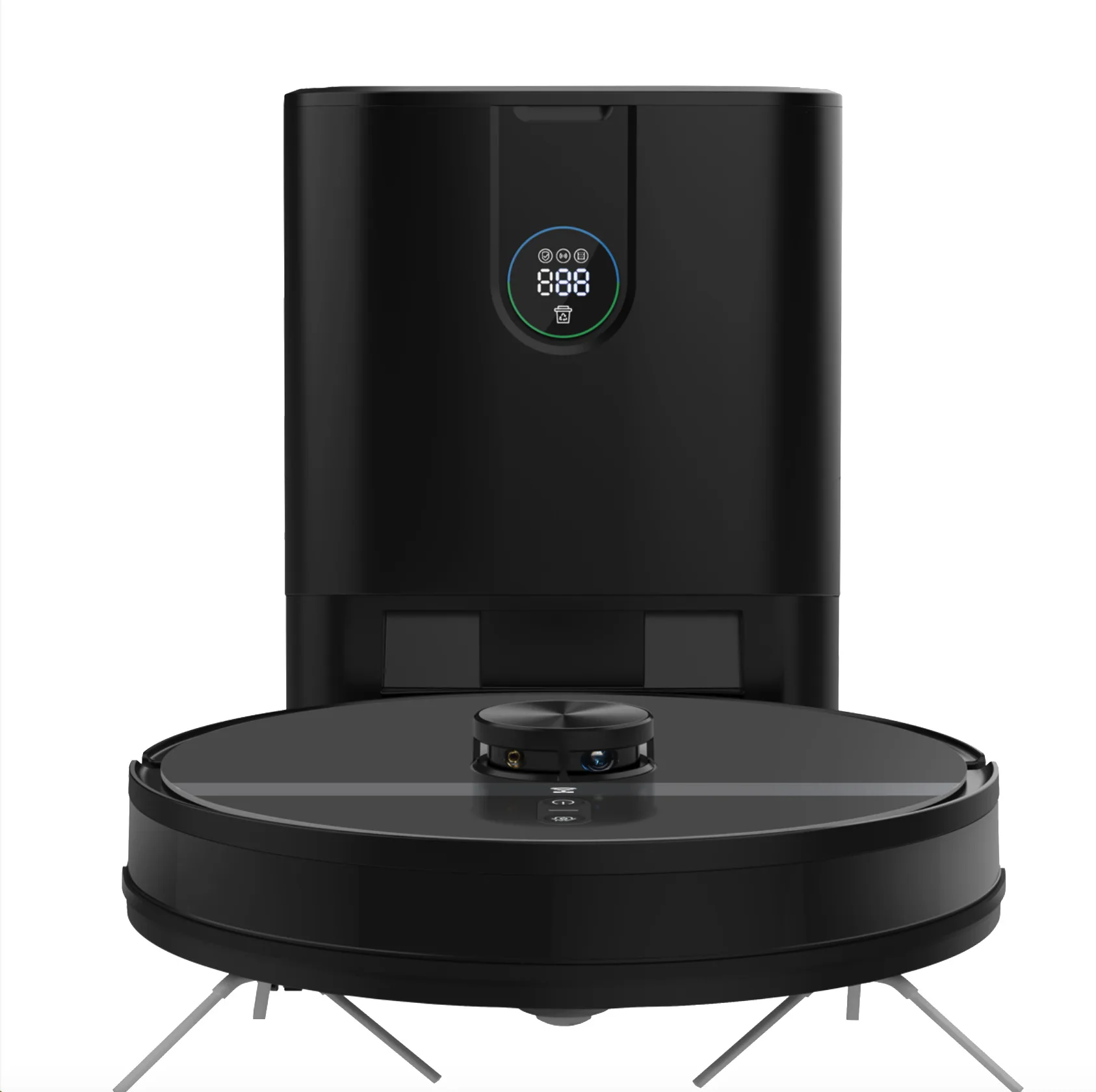 

D900 Intelligent 2-in-1 Floor Wet/Dry Vacuum Cleaner Household Sweeping Robot Automatic Dust Collection Water Refill Features