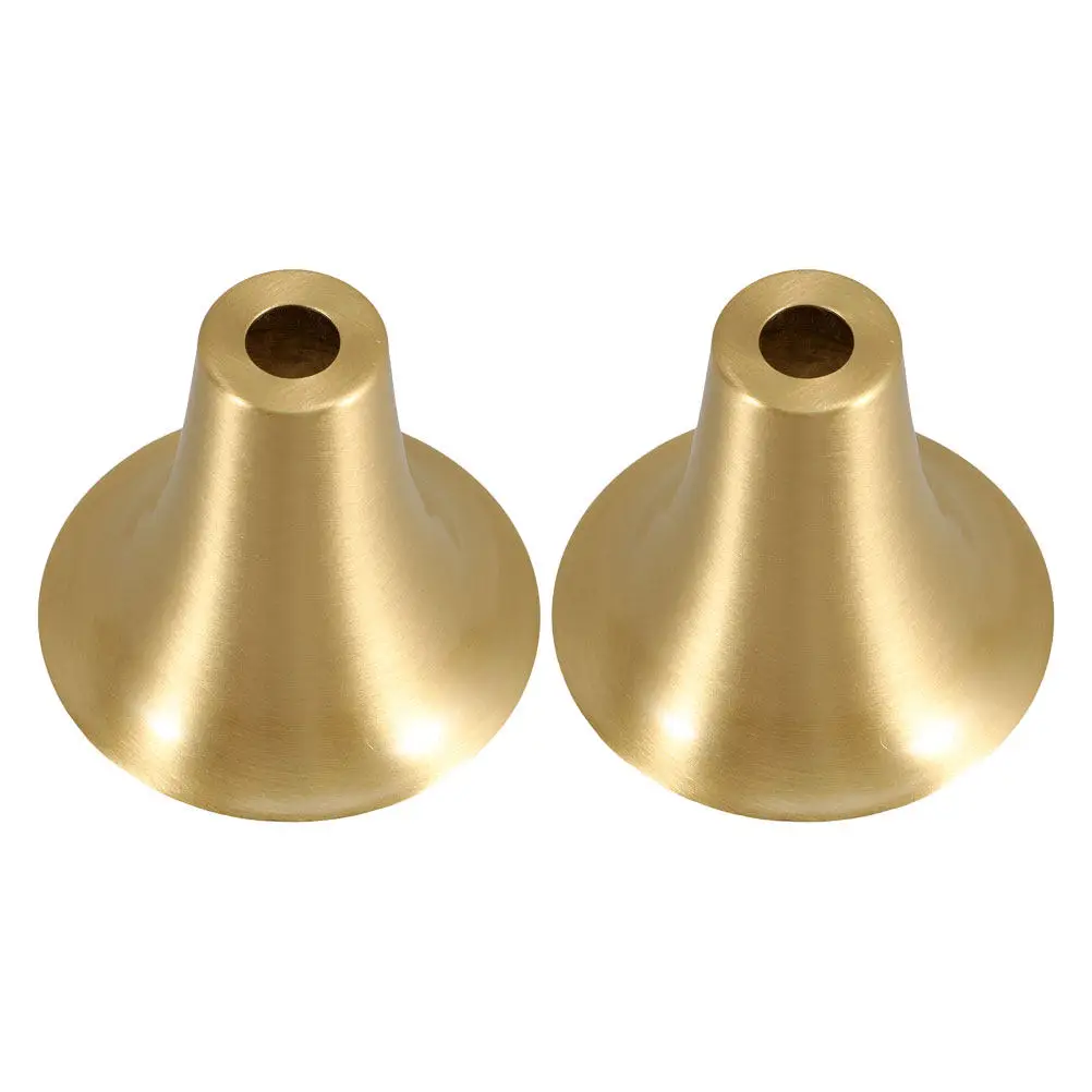 

2Pcs Brass Lamp Base Cups E27 Vintage Style Sturdy Light Holder for Bedroom Living Room Dining Room Decorative Lighting