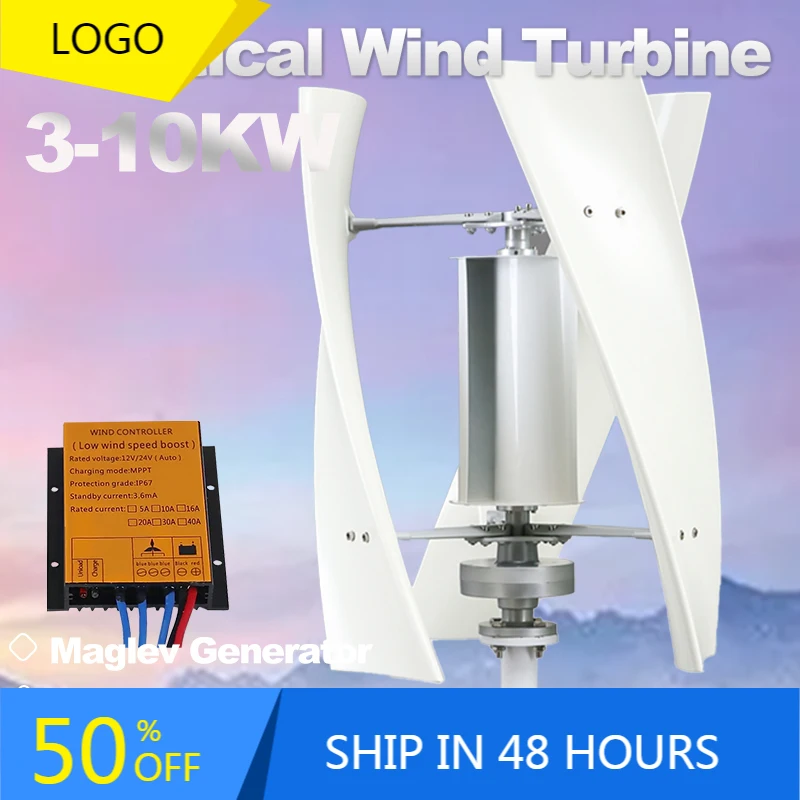 Windturbinen-Generator-Set 12/ – Wind Turbine Generator Kit 2000W Bewertung und Preis