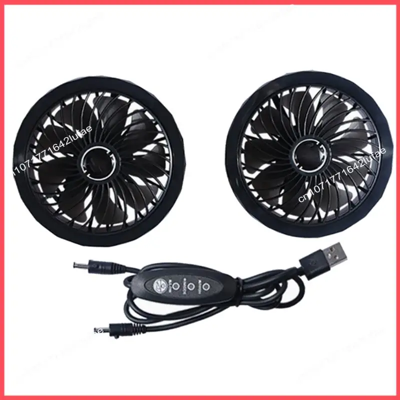 

B52C Mobile Air Conditioner Fan Wrapping Brushless Motor USB Summer Cooling Clothes Outdoor Ventilation Portable Fan