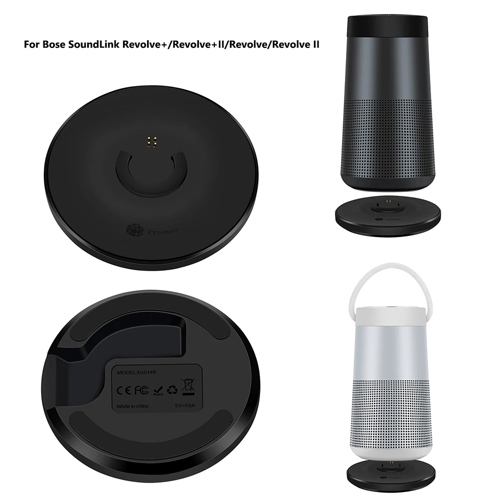Universal USB Charging Dock for Bose SoundLink Revolve and Revolve Plus with Fast Charging Station Design
