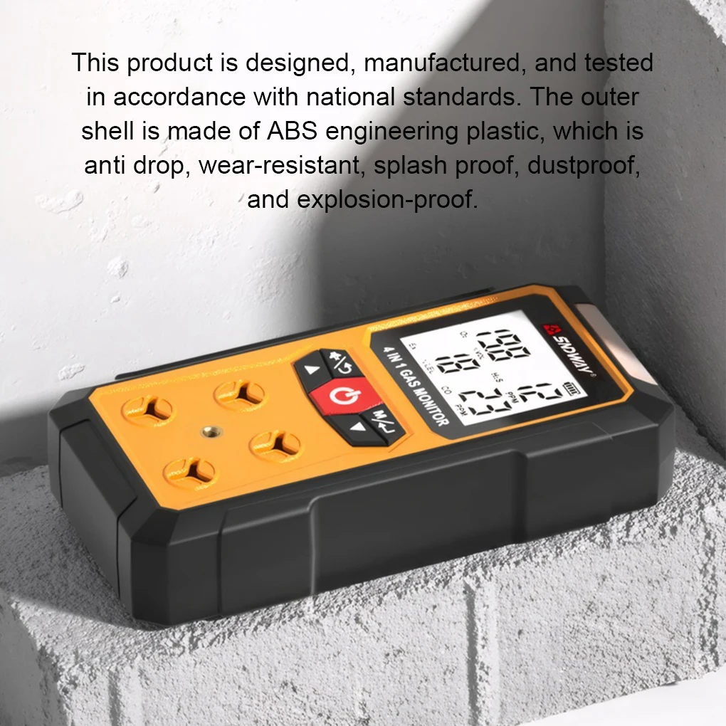 Durable Wireless Gases Analyzer For Accurate Detection Of Harmful Gases Efficient Carbon Monoxide