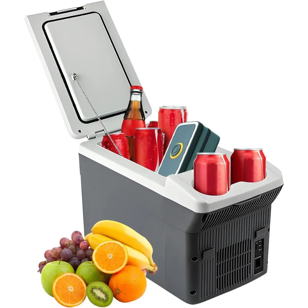 

12L/Quart Electric Cooler & Warmer - Portable Car Refrigerator 12 Volt DC Car Fridge with Dual-Temp Control (41°F~149°F) Car Fri