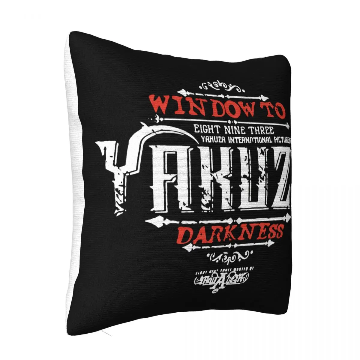 Yakuza Mens Round Cotton S Fashion Free Shi Rock Oversize Style Geek Customiz Normal Novelty Pillow Case