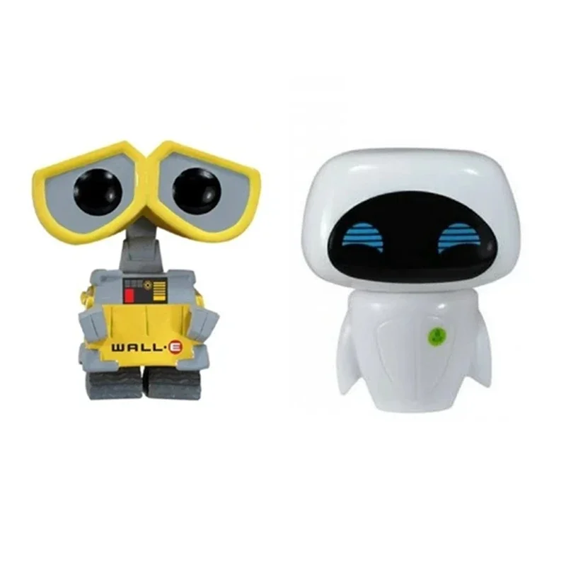 Funko Pop Disney Pixar Movie Anime Figure Toys Eve #44 Wall-e #45 Vinyl Action Figure Collection Model Toys for Birthday Gift