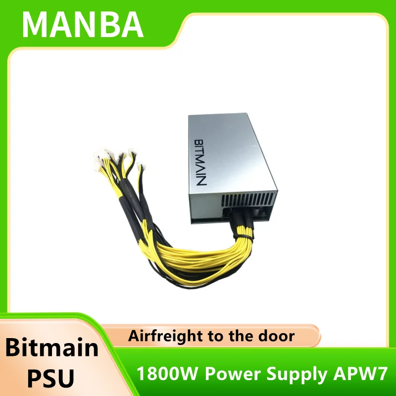 Bitmain PSU Miner power supply PSU 1800W Power Supply APW7 PSU Series BITMAIN Antminer Computer power 12V For ASIC Mine