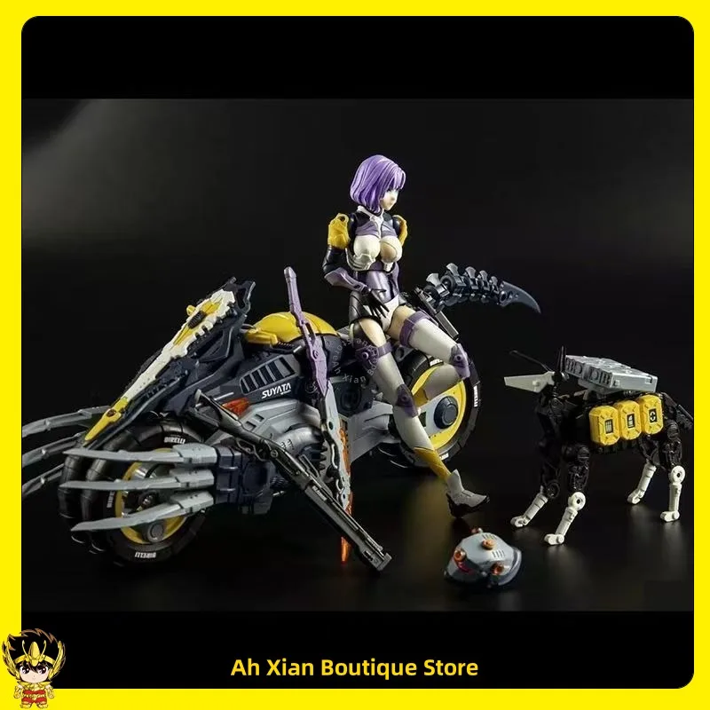 

SUYATA Plastic Yata 1/12 Hunter Psalm First Play Alia Machine Girl Plastic Assembled Model Spot