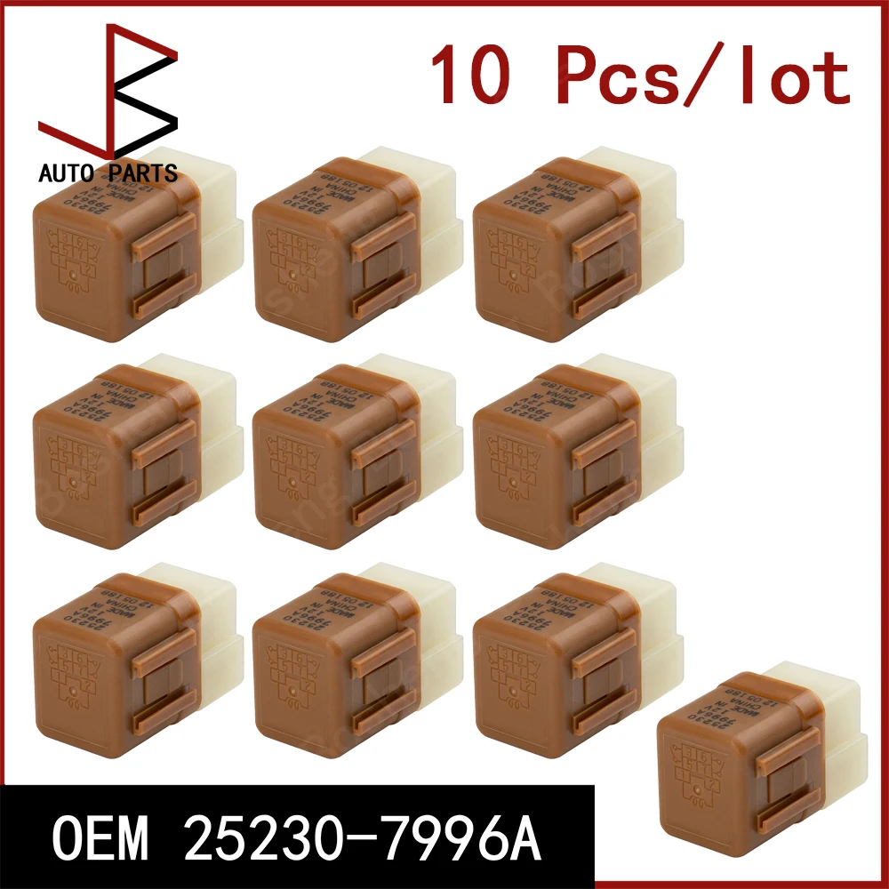 

10Pcs/lot New OEM 25230-7996A 252307996A 25230-79964 2523079964 25224F Relay for 2004-2007 Nissan Armada 2003-2006 Infiniti FX35