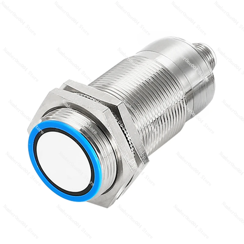 Ultrasonic ranging sensor millimeter-level high-precision 2-meter range liquid level material level induction switch RS485