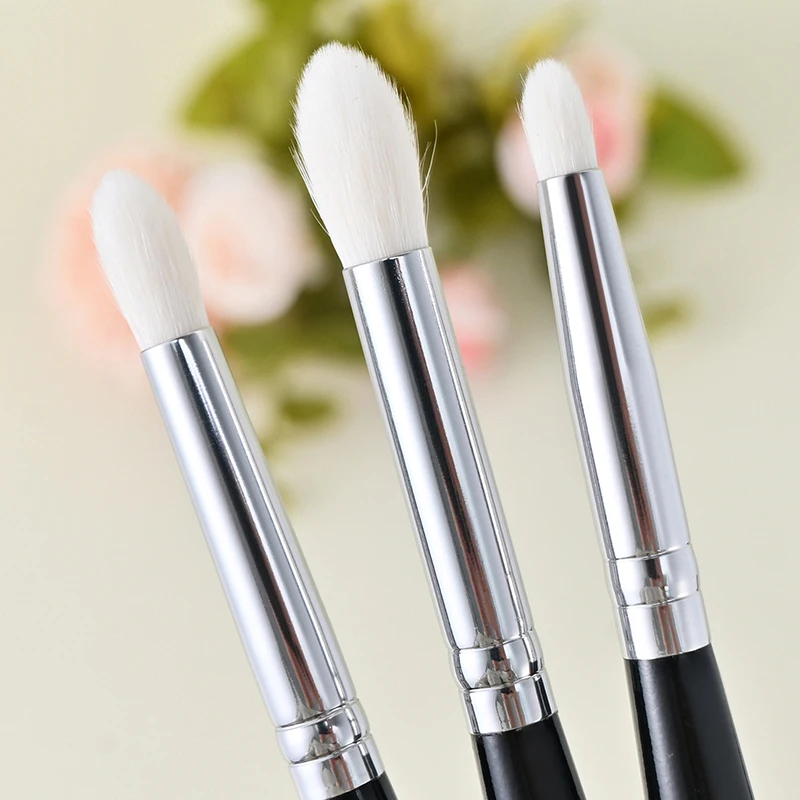 1 Stuks Geitenhaar Tapered Crease Blending Brush Detail Oogschaduw Make Up Cosmetische Tool Maquiagem Smudge Eye Make-Up Kwasten