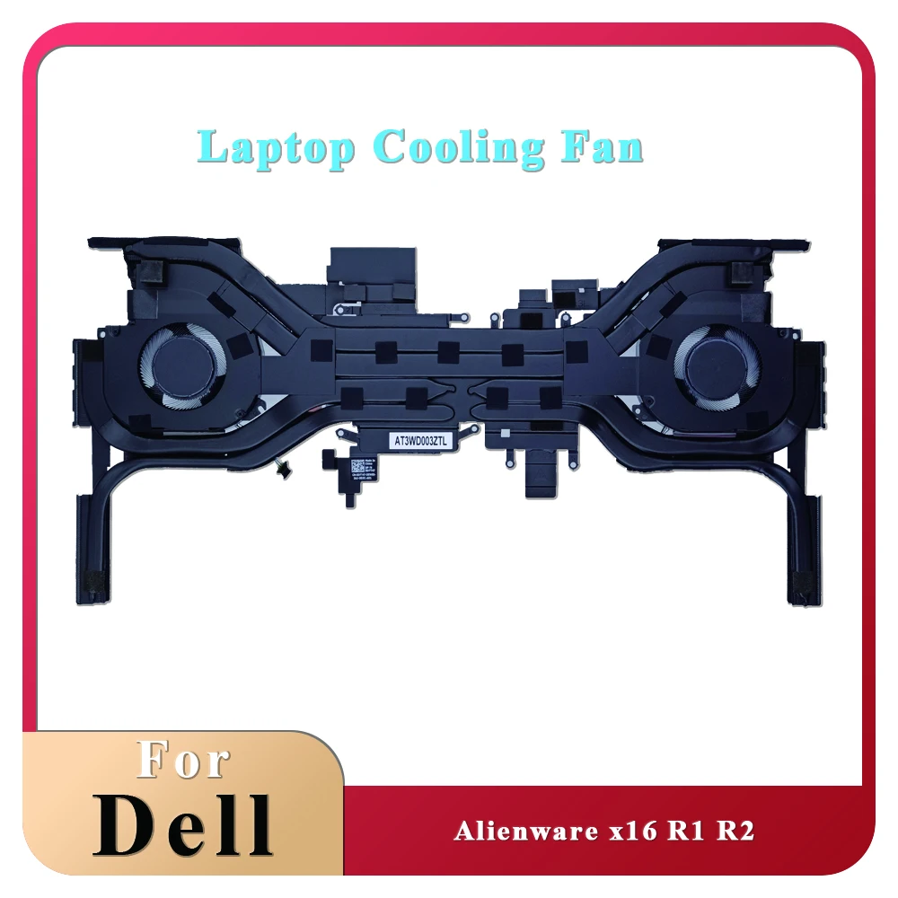 

0D7T47 охлаждающий вентилятор для ноутбука DELL Alienware x16 R1 R2, сменный вентилятор-кулер для ноутбука