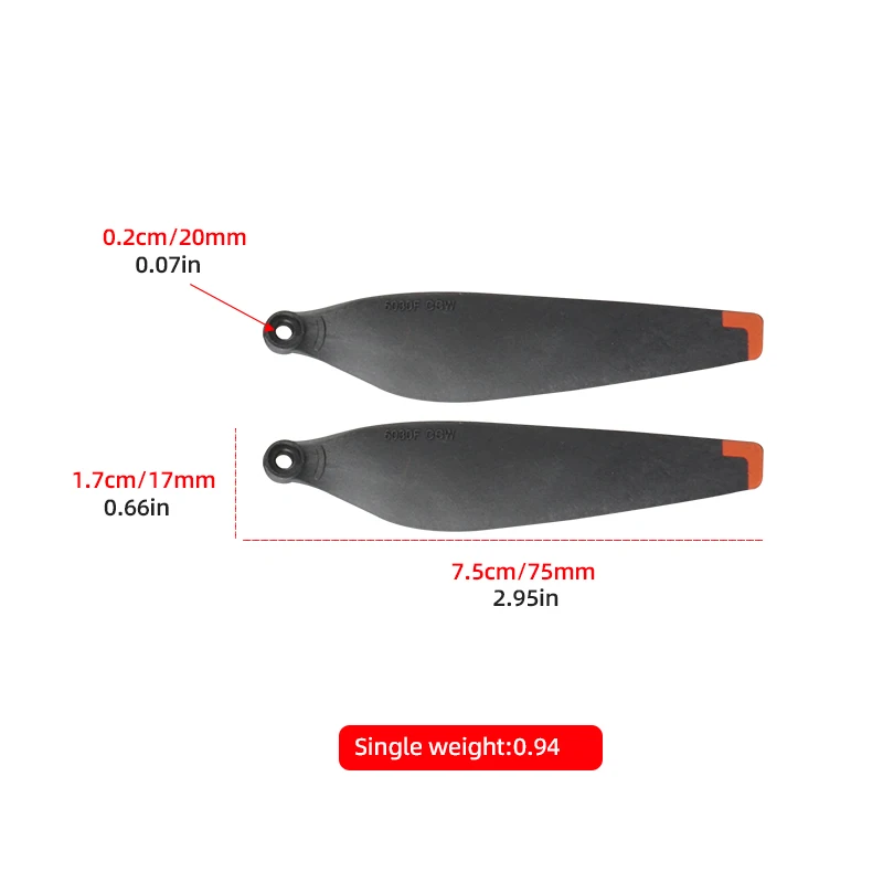 DJI 6030F Klapp Carbon Propeller CW CCW Propeller Für DJI Mini 3/Mini 3pro/Mini 4pro DJI Drone Zubehör Drone Teile 8PCS – Detail 2