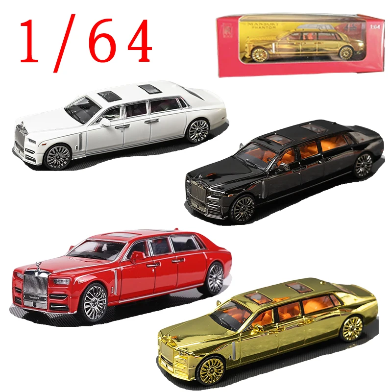 

SCA Diecast Car 1/64 Scale Rolls-Royce Phantom VII 8th Generation Car Model Alloy Rolls-Royce Phantom VII Play Vehicles Model