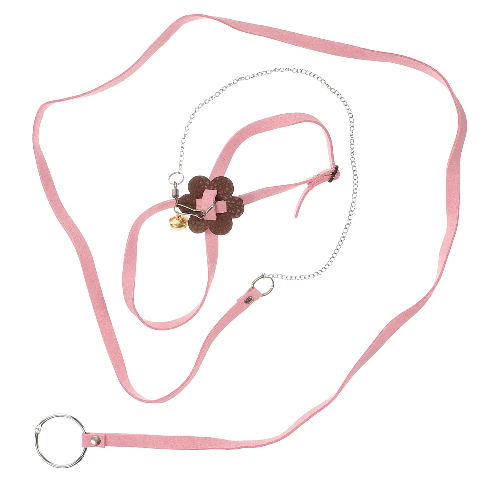 

Korean Velvet Leash Pet Pulling Rope Harness Durable Adjustable Pet Supplies Tortoise Walking Leash