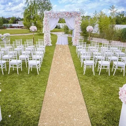 Carpet Runners Runway Glitter Rug for Wedding Christmas Thanksgiving Outdoor Accessories Banquet Party Hallway Rugcustom Length