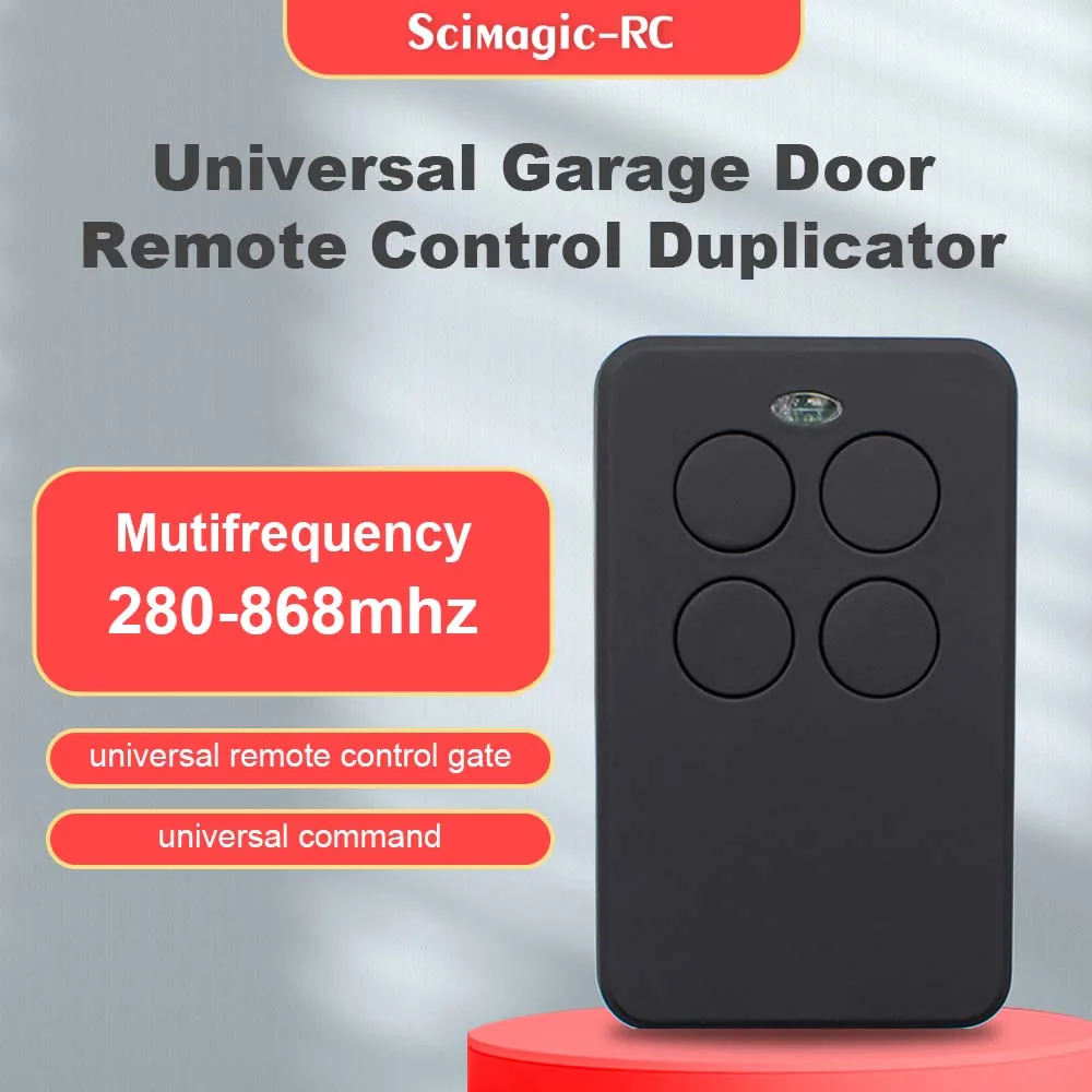 Multifrequency Rolling Code Clone 300 310 315 330 390 433 433.42 434.42 868 868.3 868.35 MHz Garage Door Remote