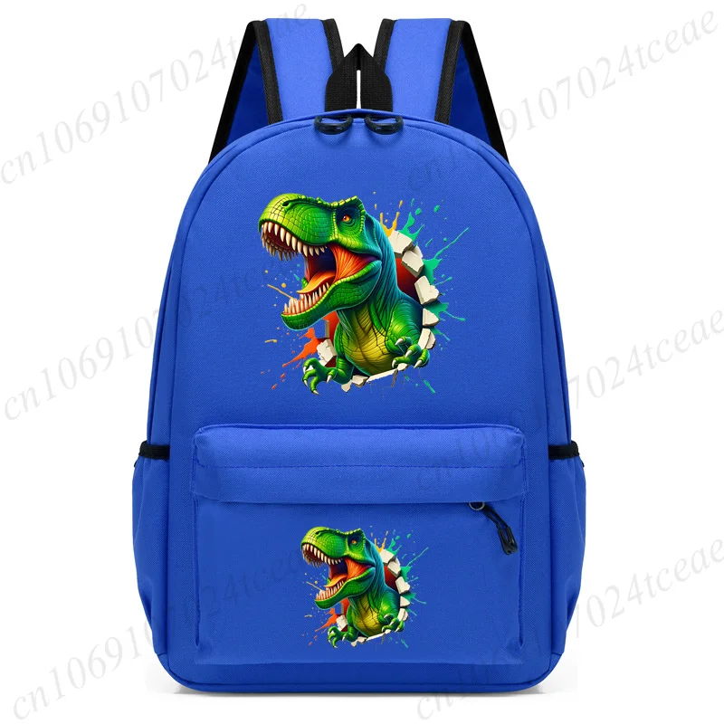 

Dinosaur Print Kids Backpack Cartoon School Bag Kindergarten Children Travel Backpack for Boys Girls