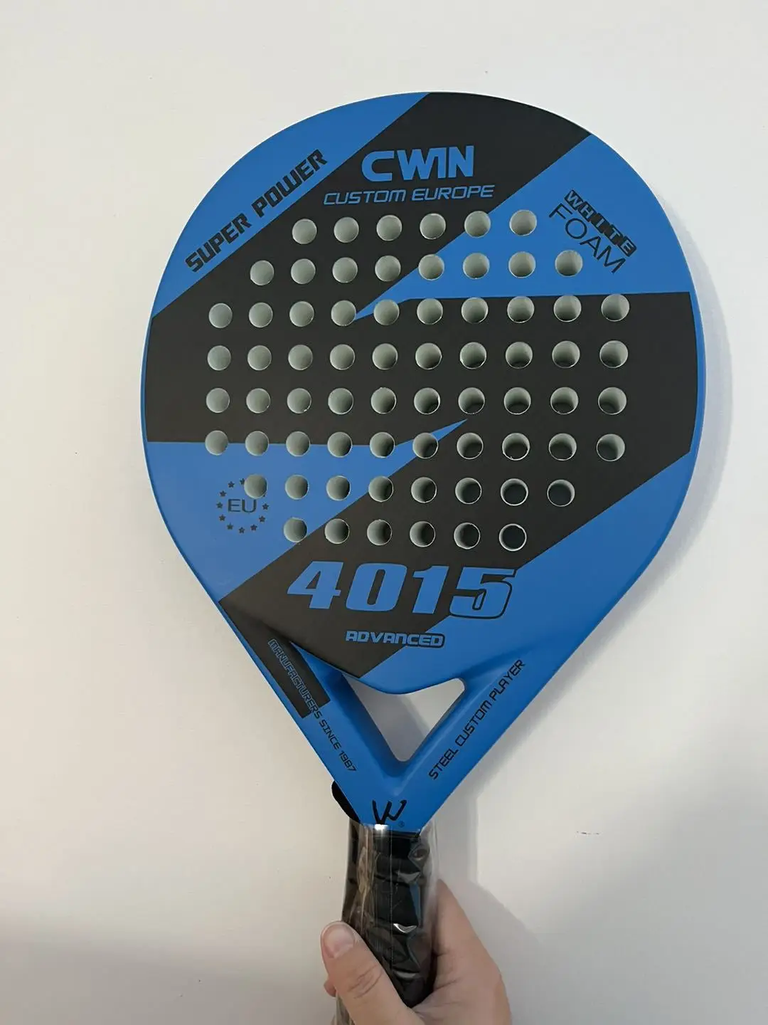 Factory Directly Customize logo High Quality Fiberglass Padel Racket for Outdoor Soft EVA Sport Paddle Tennis Racket