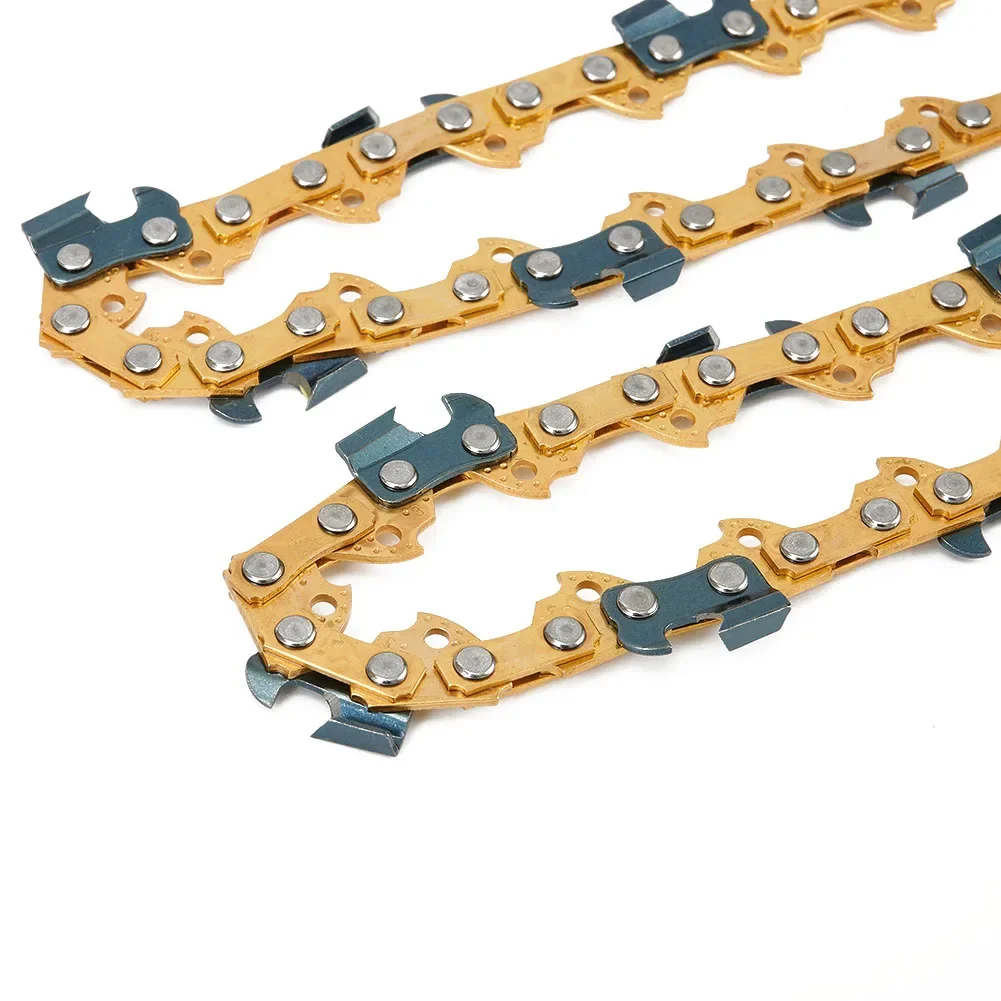 Garden Power Tool Accessories 16 Inch 59 Links Gold Electric Saw Chain Blade Carbide Replacement Chainsaw Parts