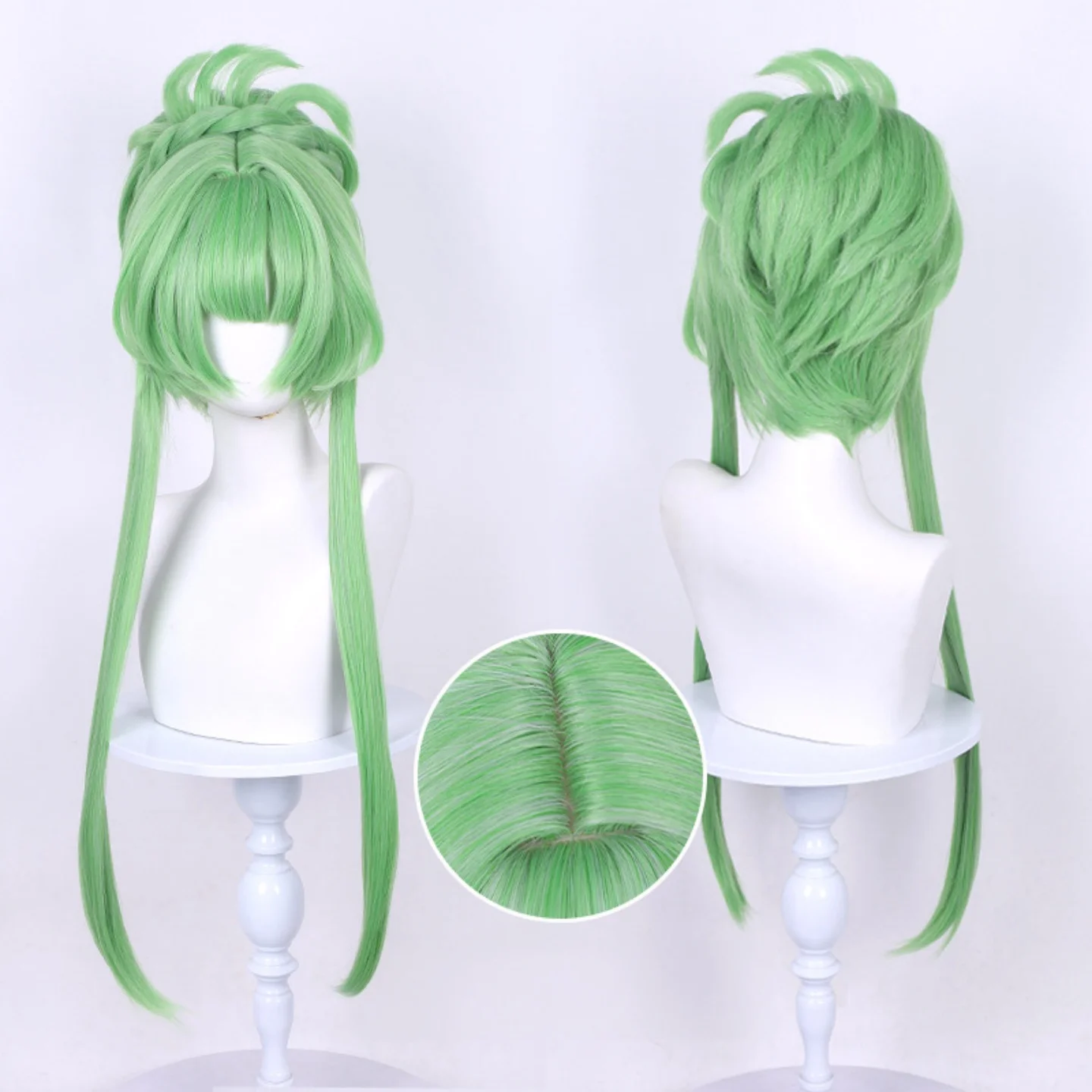 Lilac Cosplay Wig Rose Net Lilac Puella Magi Madoka Magica the Movie Walpurgisnacht: Rising Wig Halloween Party