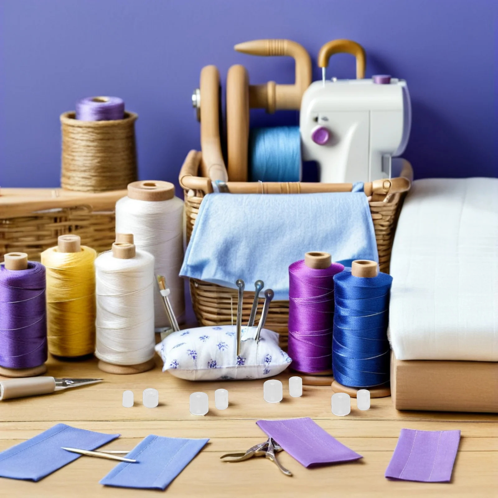 

10Pcs Sewing Machine Replacement Parts Rubber Grommet Kit Anti Vibration Durable Material Precise Compatibility Protective