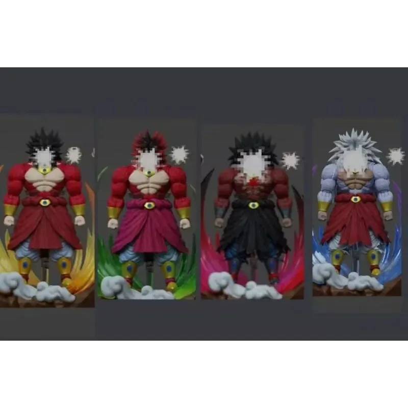 Novo modelo kong mito dimensional 1/12 broly figura de ação besta deus super saiyan anime figura dragon ball estatueta modelo estátua