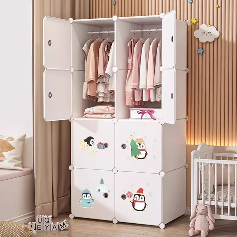 Simple Wardrobe Partitions Storage Organizer Bedroom Closet Portable Display Cheap Small Garden Armario Lounge Suite Furniture