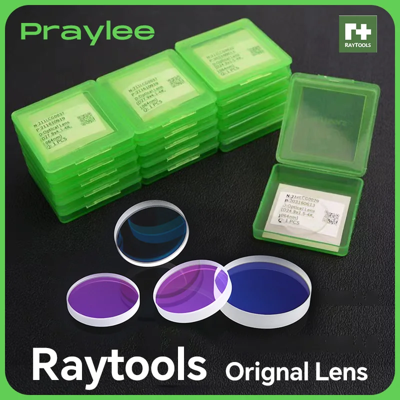 raytools original laser janelas de proteccao fibra laser protecao lente 37x7 10kw 1064nm 211lcg0037 211lcg0078 211lcg0020 01