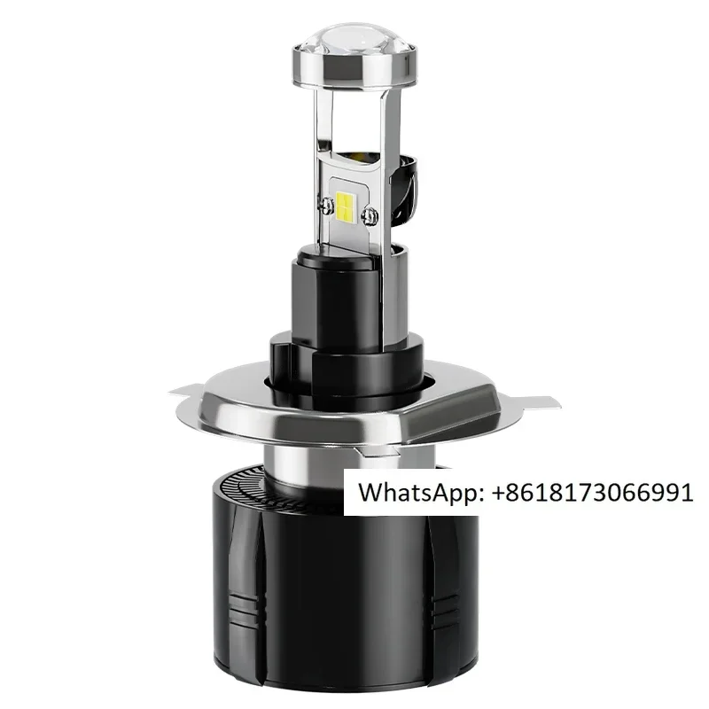 

UY125 ultra bright LED lens headlight pedal motorcycle modification accessories high beam and low beam integrated UU bulb