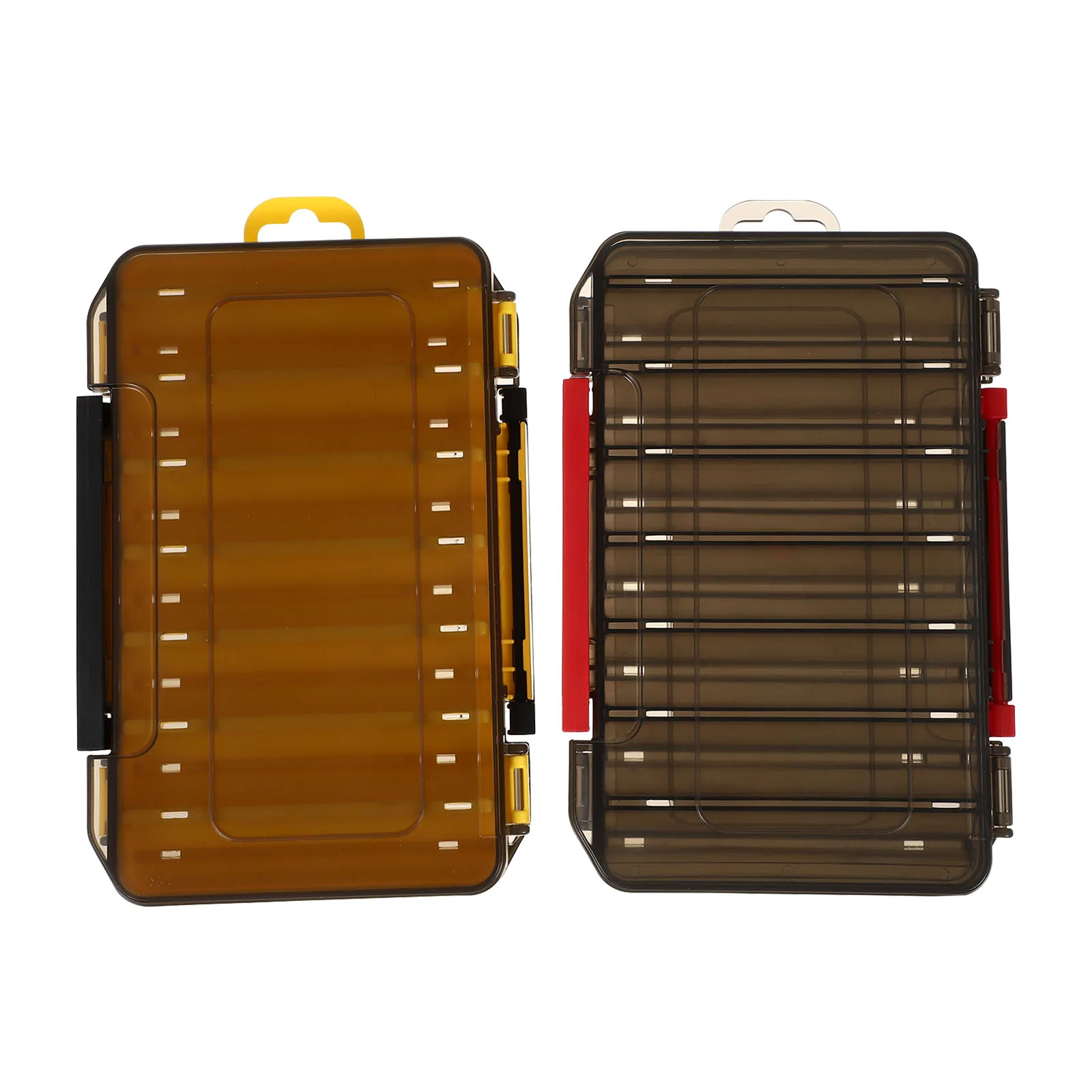 

2Pcs Fishing Tackle Organizer HighClass Pp Material Lure Box Bait Storage Container Accessories