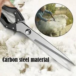 Spring Sheep Shearing Scissors Professional Multipurpose Scissors Carbon Steel Hand Tools Sewing Household Portable Tools