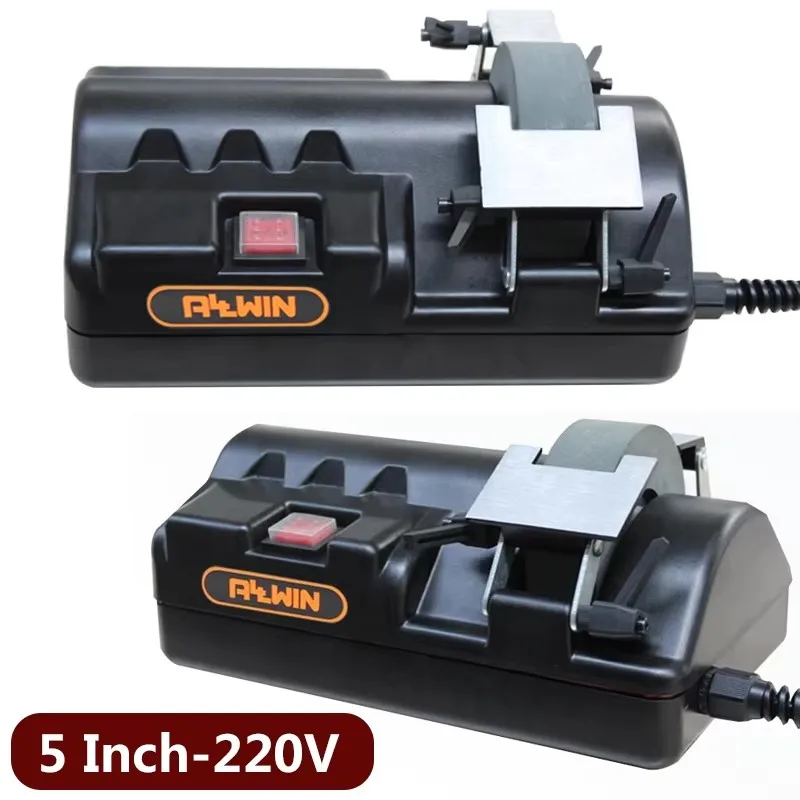 5 Inch Low-Speed Water-Cooled Knife Sharpener For Household Woodworking Tools Engraving Knives Chisels Electric Knife Grinder