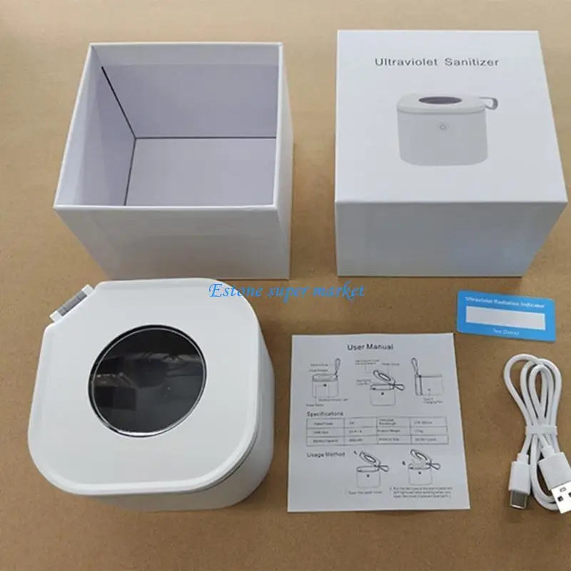 Esterilizador Portátil USB C para Chupetes y Biberones - usage example