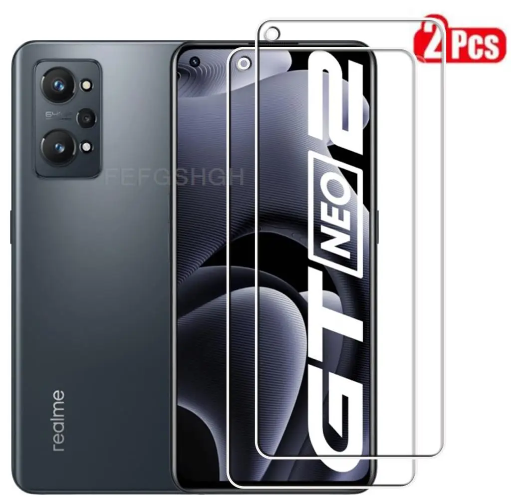HD-Schutz aus gehärtetem Glas für Realme GT Neo2 5G RMX3370 6,62 Zoll 2021, Displayschutzfolie