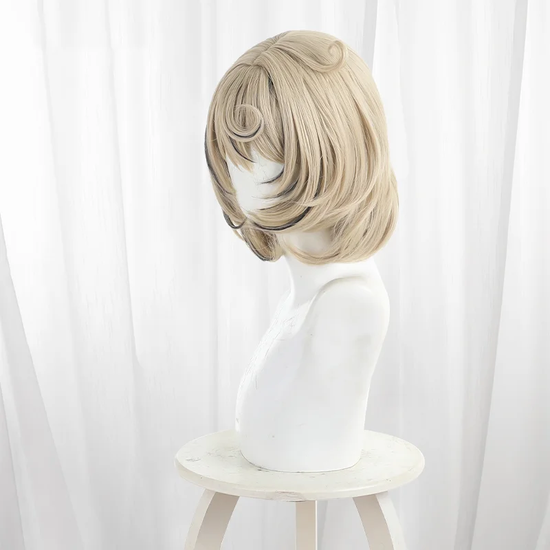 Game Yidhari Cosplay Wig Yidhari Murphy Light Golden Short Cosplay Hair For Comicon Party Adult Women Men
