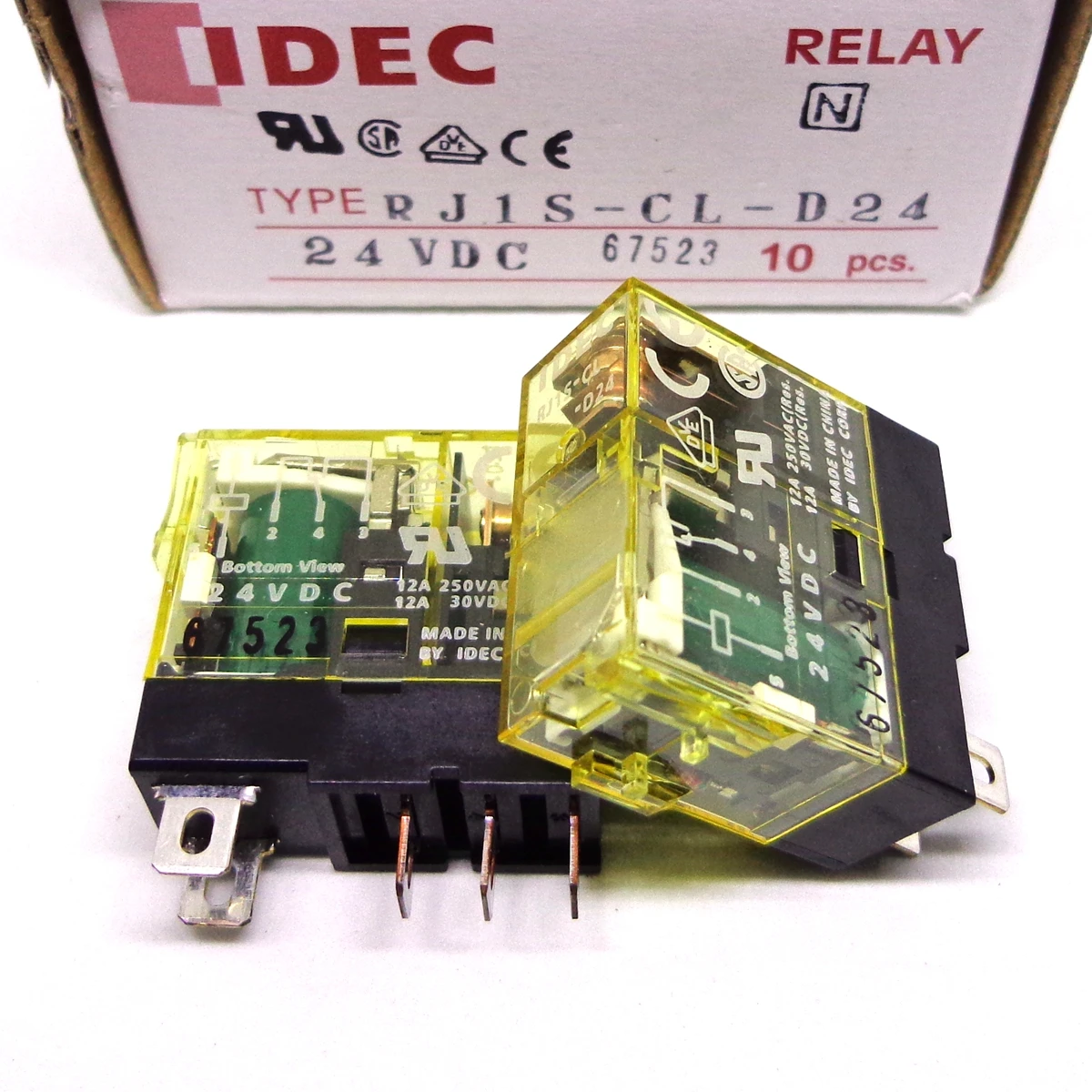 IDEC 100%-NEW RJ2S-CL-D24 RJ2S-CL-A220 RJ1S-CL-D24 RJ1S-CL-A220 RJ1S-CL-A24 RJ2S-CL-D12 RELAY SJ1S-05B SJ2S-05B BASE original