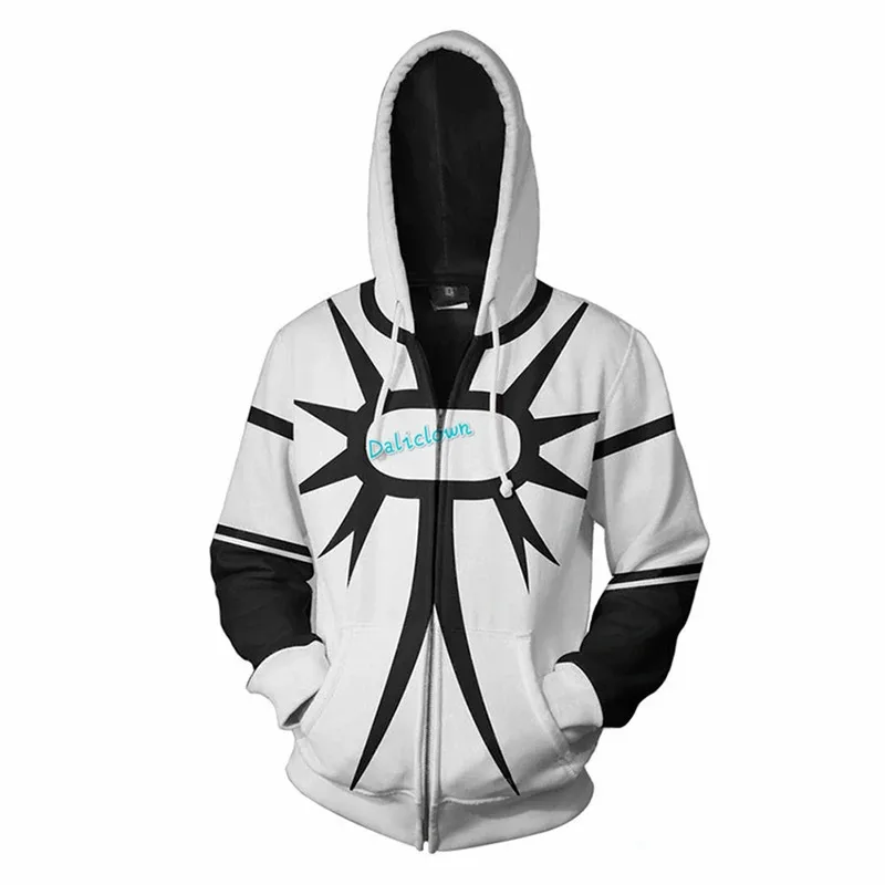 CyAnime Game Hoodie Sweatshirt 3D Printing Kyo Kusanagi Terry Bogard Cosplay Costume Women Men Couple Hooded Jacket Top Clothing