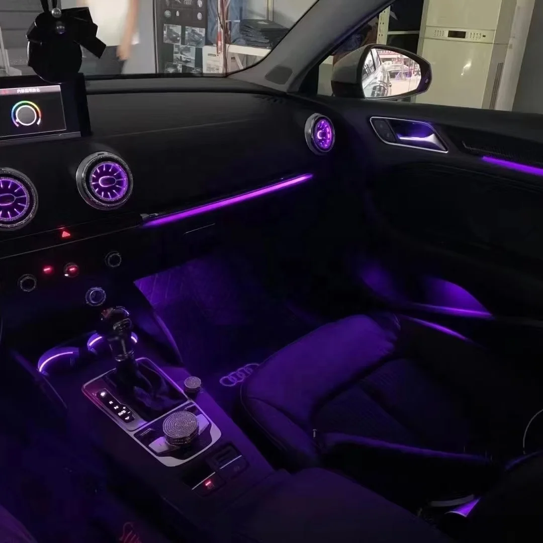 Suitable for 2013-2019 Audi A3 S3 V8 LED Car Interior Accessories Automotive Environmental Lighting