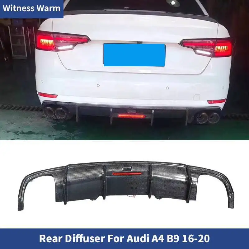 For A4 B9 Carbon Fi…