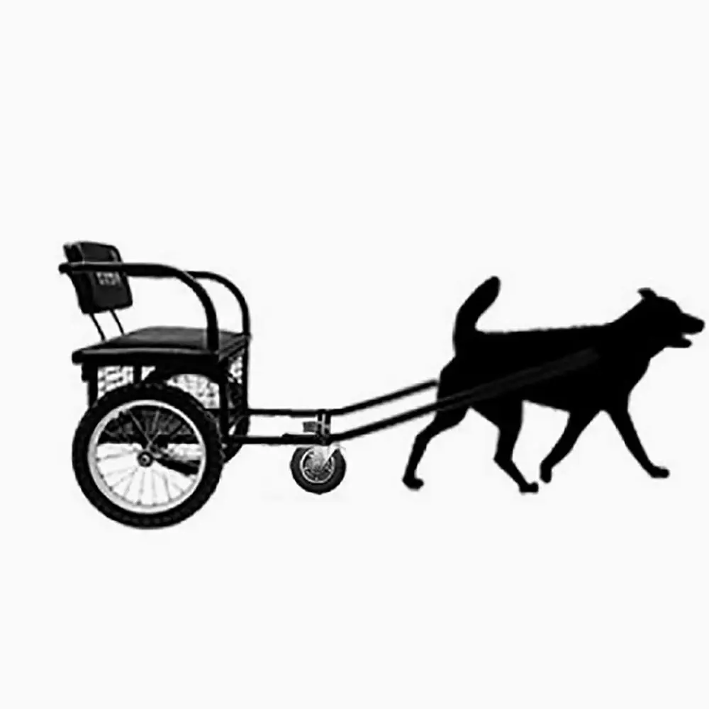 

Adjustable Dog Stroller for Large and Small Dogs, Suitable for 110-132 lbs, with Seat for Comfortable Walks