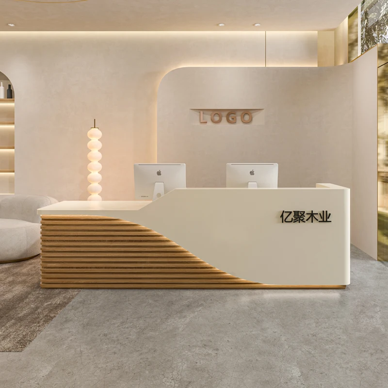 Elegant Business แผนกต้อนรับ Salon อุตสาหกรรมยินดีต้อนรับหรูหรายืนผู้ใหญ่โต๊ะยืนคุณภาพสูง Escrivaninha เฟอร์นิเจอร์