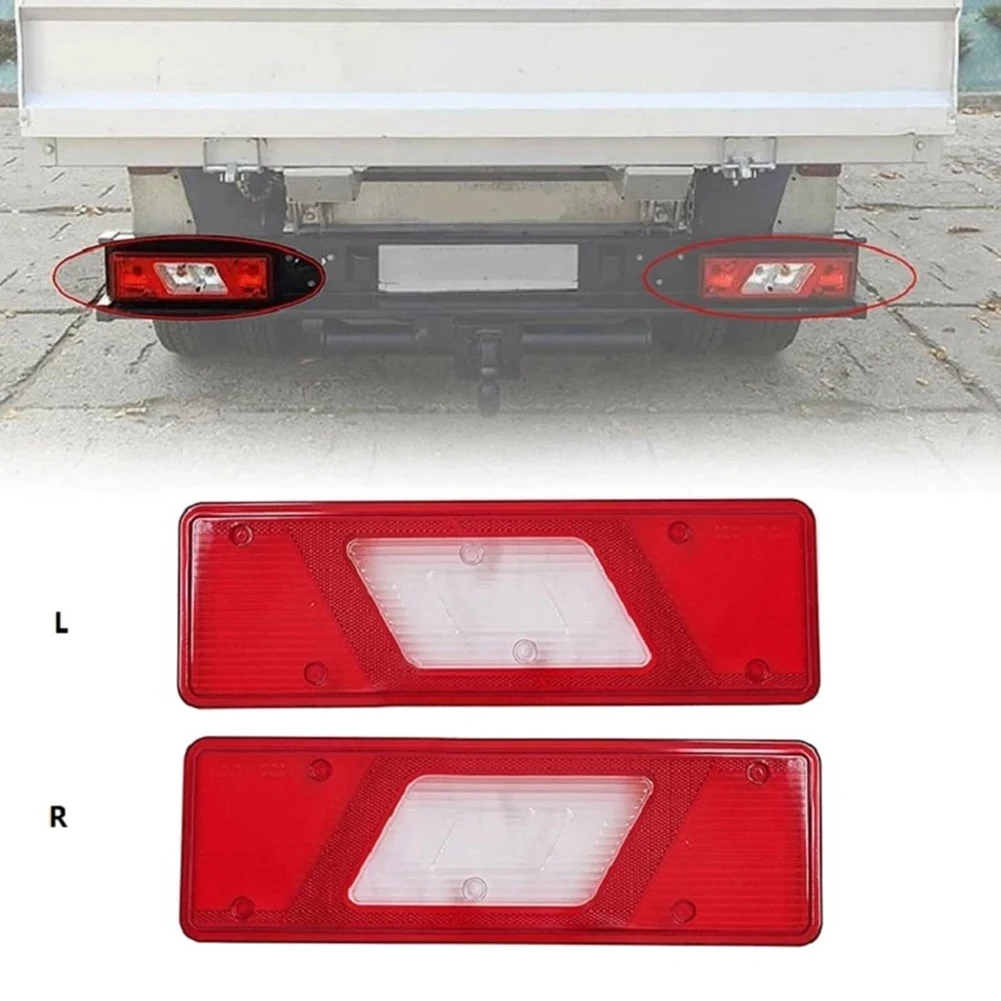 Auto Achterbumper Reflector Achterlicht Lens Cover voor Ford Transit MK8 2014-op Kipper Vrachtwagen Links