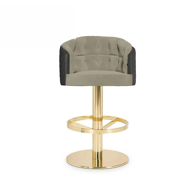 Specchio con base in acciaio inox